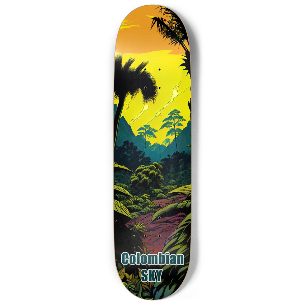 Colombian Sky - Skate Deck