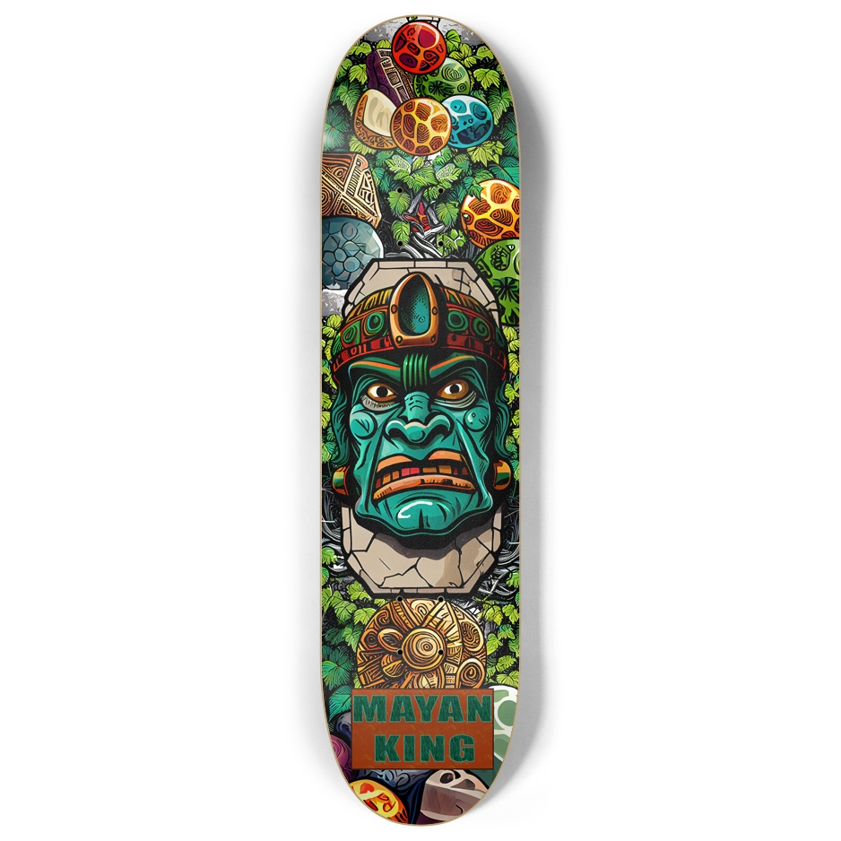 Mayan King - Skate Deck