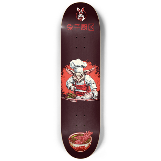 Rabbit Chef - Skate deck