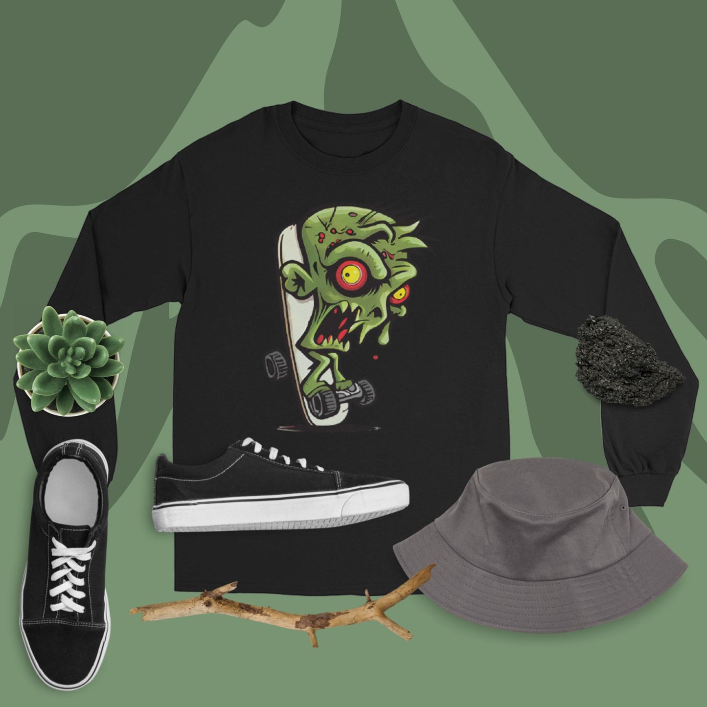 Skater Booger - Men’s Long Sleeve Shirt