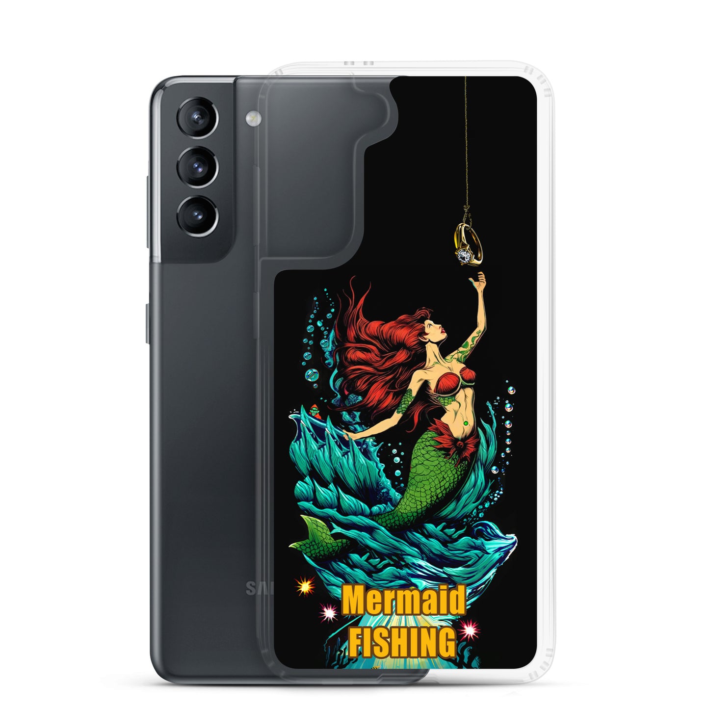 Mermaid Fishing - Samsung Case