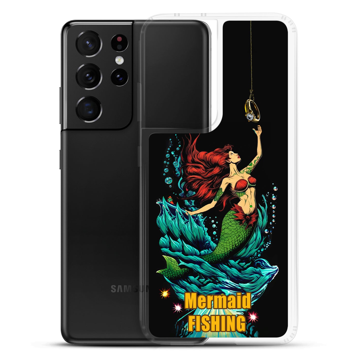 Mermaid Fishing - Samsung Case