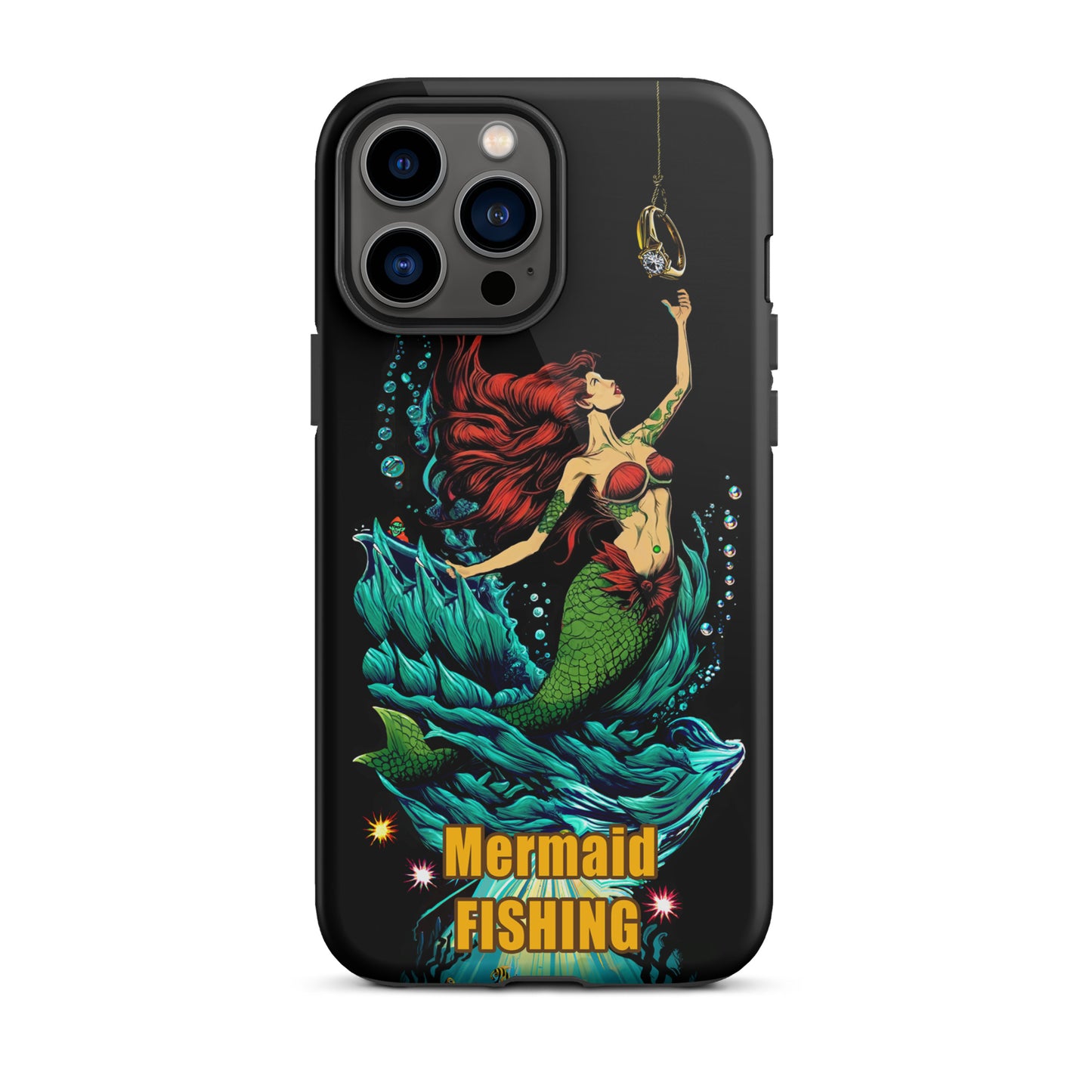 Mermaid Fishing - Tough iPhone case