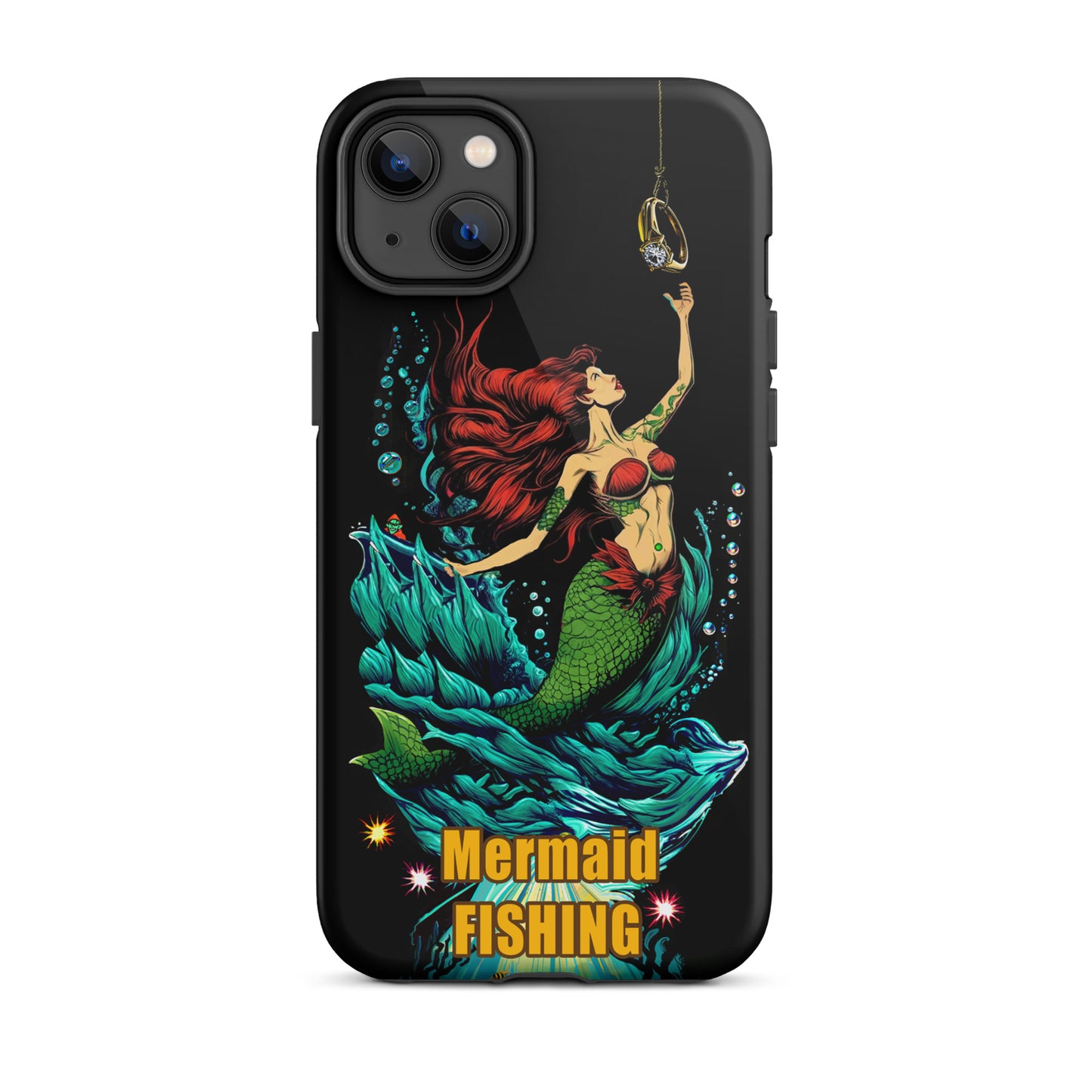 Mermaid Fishing - Tough iPhone case